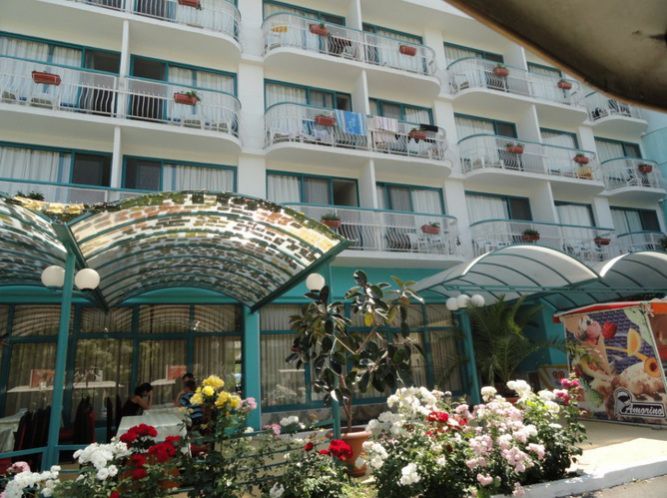 Zefir Hotel Sunny Beach Exterior photo